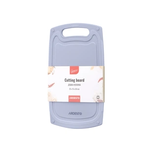 Дошка для нарізання Ardesto Gemini 25 х 15 х 0.8 см пластик, сірий (AR1425GR) зображення 1