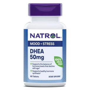 Вітамінно-мінеральний комплекс Natrol Дегідроепіандростерон 50 мг, DHEA, 60 та (NTL-16106) зображення 1