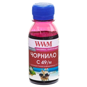 Чорнило WWM Canon GI-490 100г Magenta (C49/M-2) зображення 1