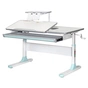 Парта Mealux Vancouver Multicolor Blue з полицею S50 (BD-620 W/G MC + BL + S50 WG) - уменьшенное изображение 1