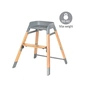 Стілець для годування Espiro SENSE 27 WHITE GRAY (5906724203381) - зменшене зображення 4