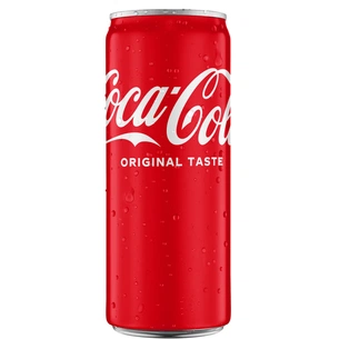 Напій Coca-Cola Безалкогольний сильногазований 330 мл (5449000000996) зображення 1