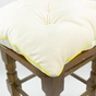 Подушка на стілець MirSon 28-0004 Cream Velvet 40х40 см (2200006185888) - зменшене зображення 4
