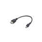 Перехідник OTG USB 2.0 AF to Micro 5P 0.15m Cablexpert (A-OTG-AFBM-03) - зменшене зображення 1