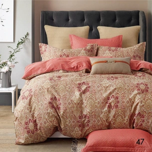 Постільна білизна Isleep двоспальна Сатин Twill 47 (47_dv_Isleep) зображення 1