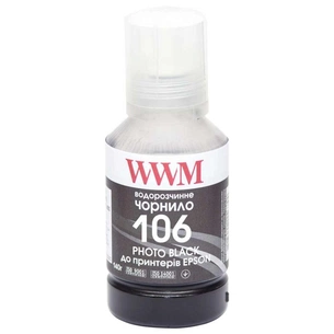 Чорнило WWM EPSON L7160/7180 140г Photo Black (E106PB) зображення 1