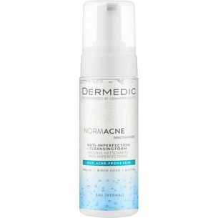 Пінка для вмивання Dermedic Normacne Anti-Imperfection Cleansing Foam Для проблемної шкіри 170 мл (5901643177515) зображення 1