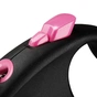 Повідець для собак Flexi Black Design М трос 5 м (рожевий) (4000498033418) - зменшене зображення 3