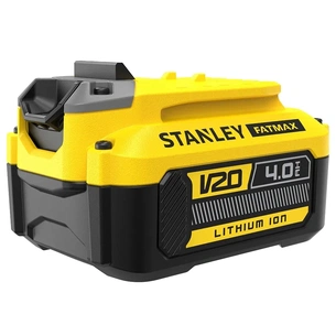 Акумулятор до електроінструменту Stanley FatMax, 18 В, 4 Аг, час заряджання 60 хв, вага 0.69 кг (SFMCB204) зображення 1