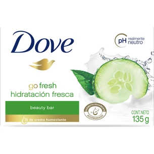 Тверде мило Dove Дотик свіжості 135 г (8717163989876) зображення 1