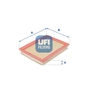 Повітряний фільтр для автомобіля UFI 30.168.00 - зменшене зображення 1
