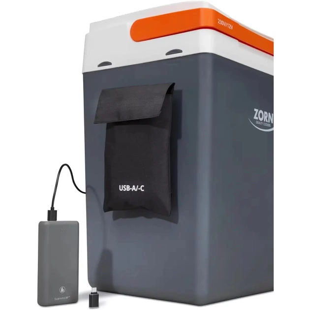 Автохолодильник Zorn Z-26 LNE + USB 12/230 V (4251702501142) - зображення 8