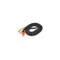 Кабель мультимедійний 3.5mm M to 3xRCA M 3.0m black Voltronic (YT-3.5(M)1.5/3хRCA(M)-3.0) - зменшене зображення 1