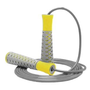 Скакалка PowerPlay 4206 Cіро-жовта (PP_4206_Grey/Yellow) изображение 1