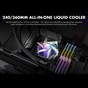 Система рідинного охолодження Azza HEX 360 (LCAZ-360H-ARGB) - зменшене зображення 5