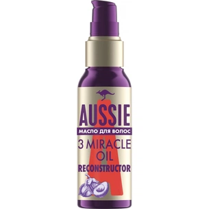 Олія для волосся Aussie 3 Miracle Oil Reconstructor 100 мл (8001841043906) зображення 1
