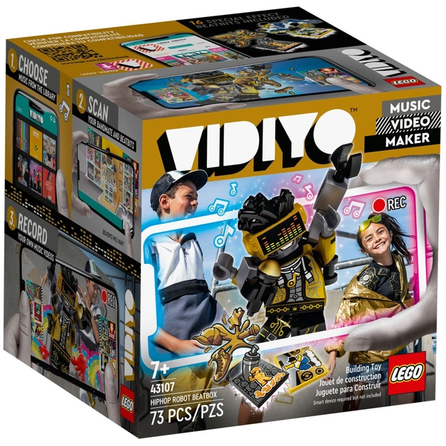 Конструктор LEGO VIDIYO HipHop Robot BeatBox Бітбокс Робот-репер (43107) - изображение 1