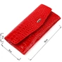 Портмоне Canpellini З натуральної шкіри Червоне (21699) - зменшене зображення 3