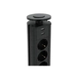 Мережевий фільтр живлення Voltronic 3 Роз, 2USB, 16А, 250V, 2м, Black (D08-FU03) - зменшене зображення 4