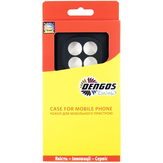 Чехол для мобильного телефона Dengos Carbon Xiaomi Redmi Note 15 Black (DG-TPU-CRBN-252) - изображение 5