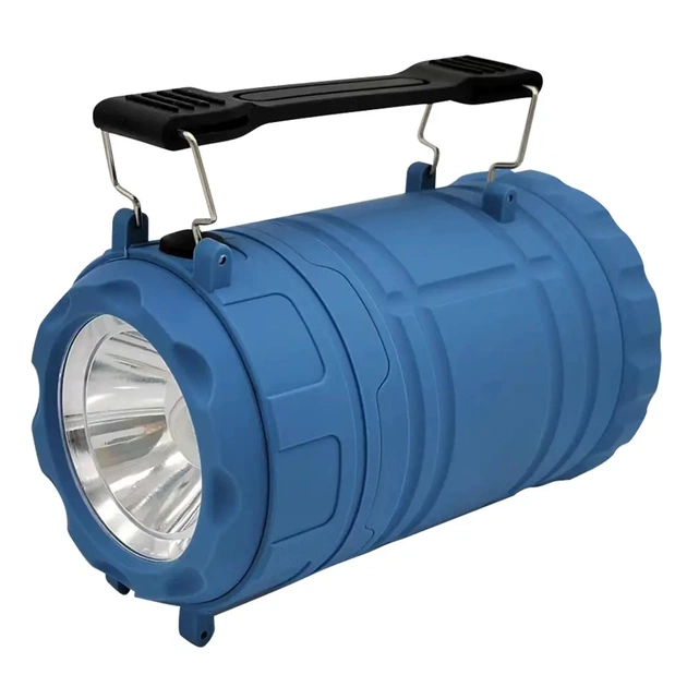 Ліхтар Quantum Nice blue 1WLED + 3WCOB 3xAА (QM-FL3041) - зображення 1
