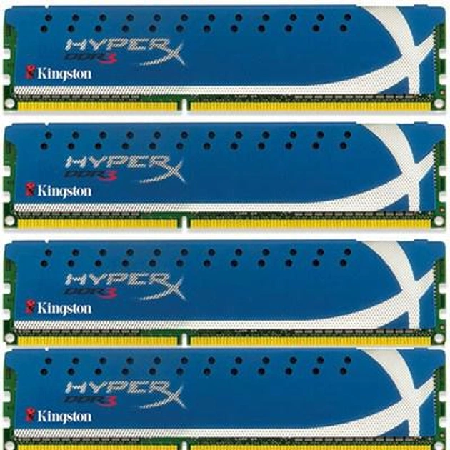 Модуль пам'яті для комп'ютера DDR3 8GB (4x2GB) 1866 MHz Kingston (KHX1866C9D3K4/8GX) - изображение 1