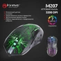 Мишка Marvo M207 LED USB Black (M207) - зменшене зображення 5