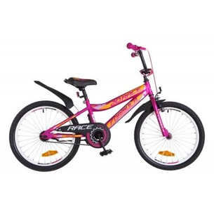 Велосипед Formula 20" RACE 2018 рама-10,5" St малиновий з помаранчевим (OPS-FRK-20-047) зображення 1