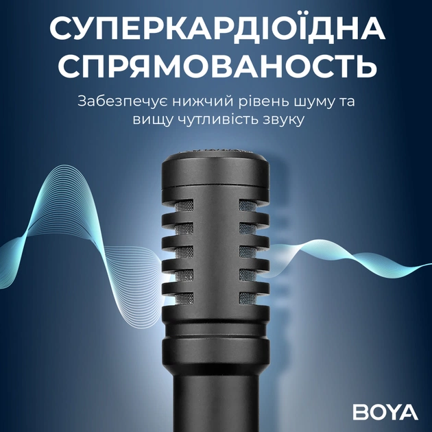 Мікрофон Boya BY-MM1+ Black (BY-MM1+) - зображення 9