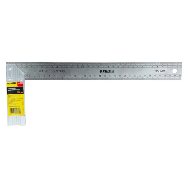 Косинець Sigma нержавіючий 350мм (3620351) - picture 3