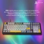 Клавіатура Ajazz AK980 MAX Magnetic Switch USB UA Black/Grey/Yellow (AK980-MAX-M-BGY) - уменьшенное изображение 13