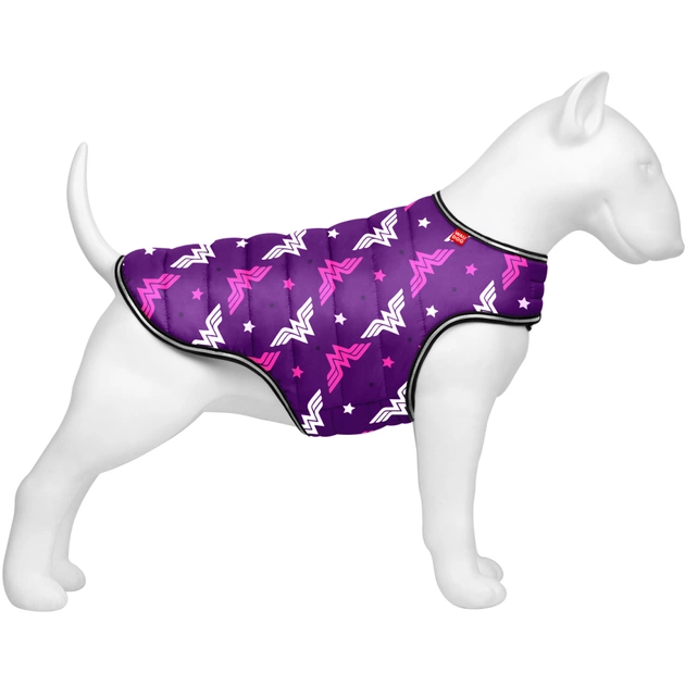 Курточка для животных WAUDOG Clothes "Чудо-женщина фиолет" L (505-4008) - изображение 1