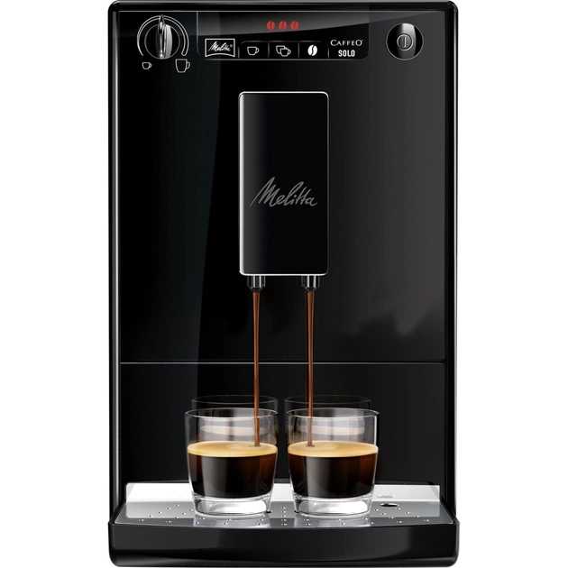 Кофемашина MELITTA Caffeo Solo Pure Black (E950-222) - изображение 1