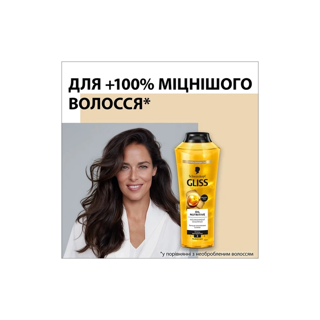 Шампунь Gliss Oil Nutritive для сухого та пошкодженого волосся 250 мл (9000100398381/9000100398435) - picture 2