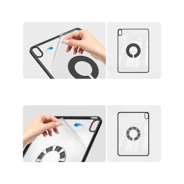 Чохол до планшета BeCover Ultra Slim Origami Flex Apple iPad Air 11" M4 2026 Black (715181) - зображення 5