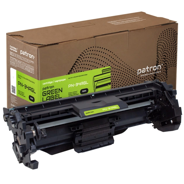 Драм картридж Patron HP 34A (CF234A) Green Label (PN-34AGL) - picture 1