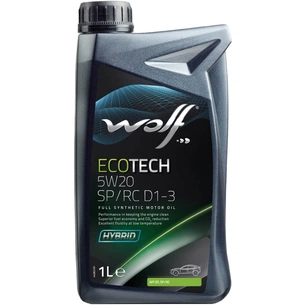 Моторна олива Wolf ECOTECH 5W20 SP/RC D1-3 1л (1050523) зображення 1