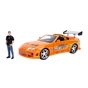 Машина Jada металева Форсаж Toyota Supra (1995) + фігурка Браяна 1:24 (253205001) - зменшене зображення 2
