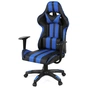 Крісло ігрове Аклас Стрік Light ANF Синій (PU-чорний/cиній) (00160342) - зменшене зображення 1