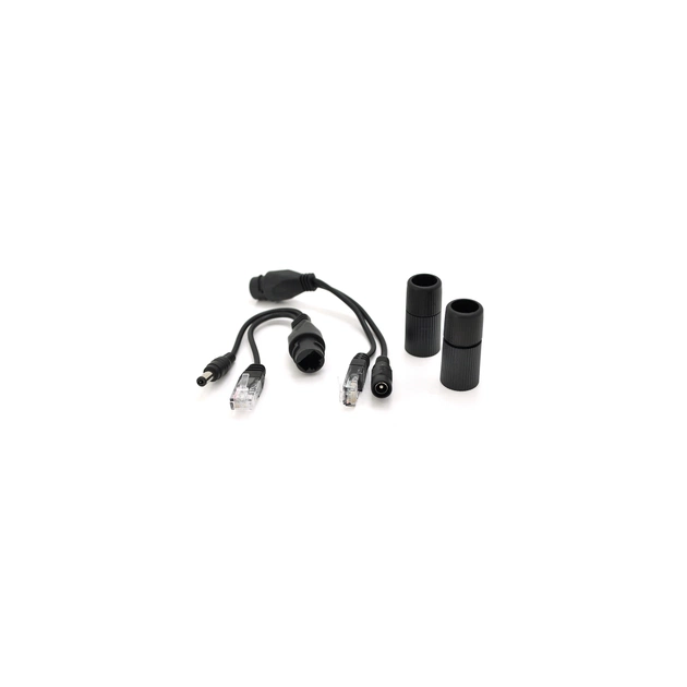 Адаптер PoE Voltronic POE-FS1201RJ45/DC5.5*2.1 black - изображение 1