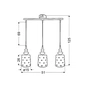 Люстра Candellux HAMP (33-51943) - зменшене зображення 2