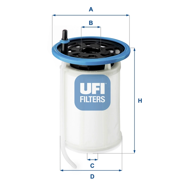 Фильтр топливный UFI 26.079.00 - изображение 1