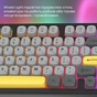 Клавіатура Ajazz AF98 USB UA Black/Grey/Yellow (AF98-BGY) - зменшене зображення 9