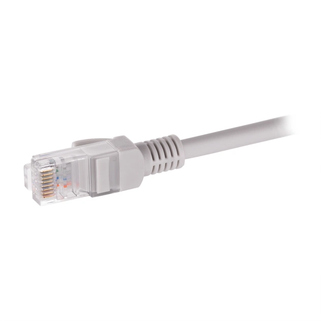 Патч-корд 2м UTP Cat 6A CU 26AWG 7/0.16 LSZH grey 2E (2E-PC6CU-UTP2LSZH-GRY) - зображення 3