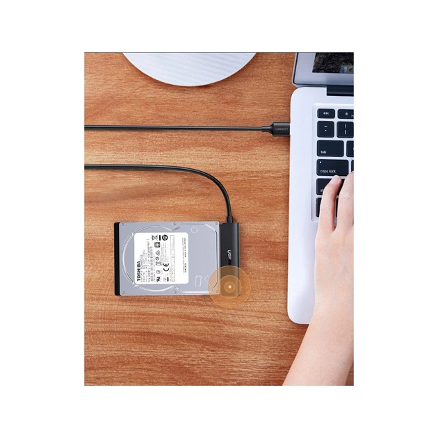 Перехідник USB 3.0 Type-C to SATA III (F) CM321 Ugreen (70610) - picture 8