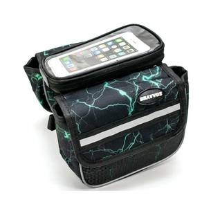 Велосумка нарамна Bravvos QL-012 Black/Blue (BIB-017) зображення 1