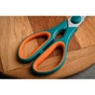 Кухонні ножиці Gusto 21 см Блакитно-помаранчеві (GT-6121) - зменшене зображення 3