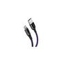 Дата кабель USB 2.0 AM to Lightning 1.0m 2.4A purple Baseus (CALCD-05) - зменшене зображення 2