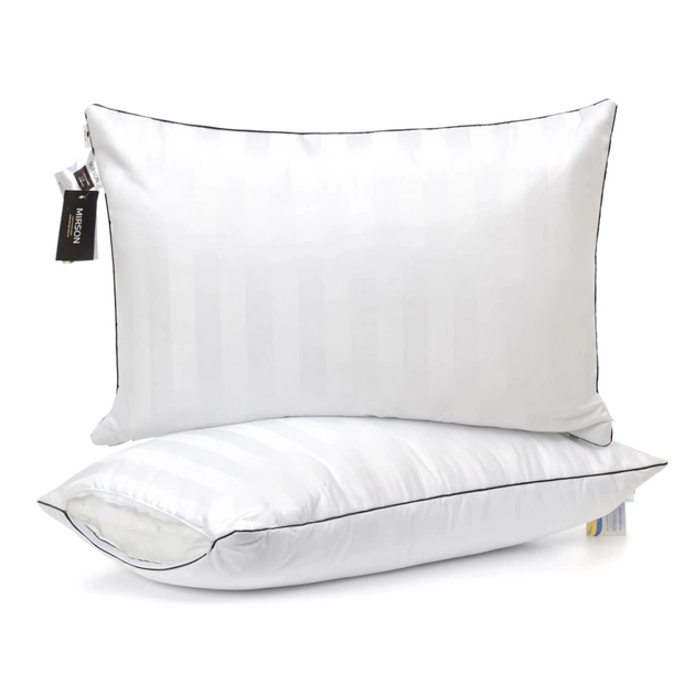 Подушка MirSon бамбукова Hand Made Royal Pearl 931 середня 40x60 (2200000557094) - изображение 1