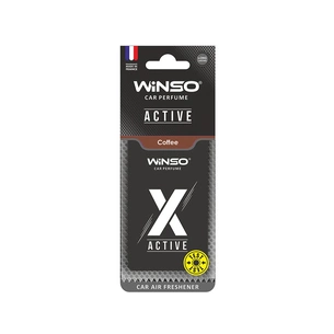 Ароматизатор для автомобіля WINSO X Active Coffee (533460) зображення 1